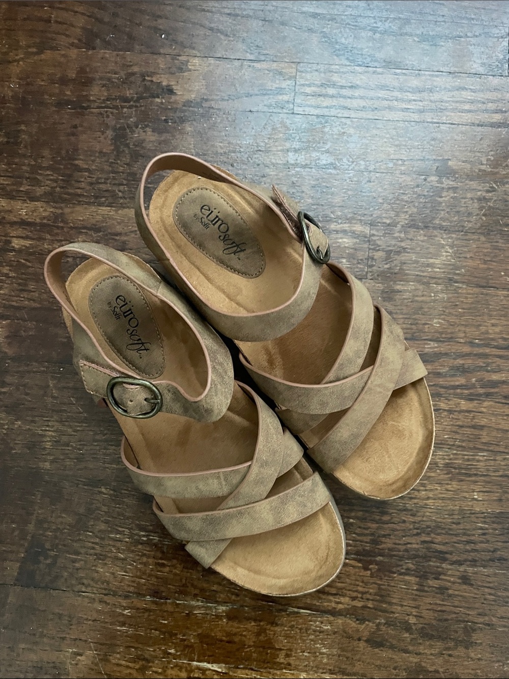 Eurosoft Brown Sandals size 8